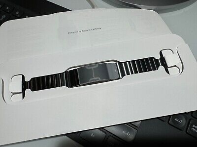 Apple Watch Stainless Steel Link Bracelet Like Band In Space Black, Si –  Chytah