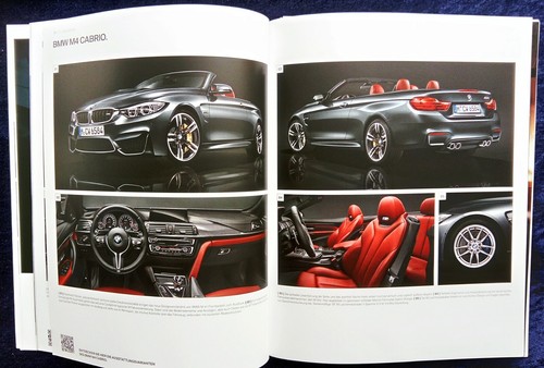 BMW M4 Coupe, M4 Cabrio und M3 Limousine Prospekt 1.2015 - Picture 9 of 10
