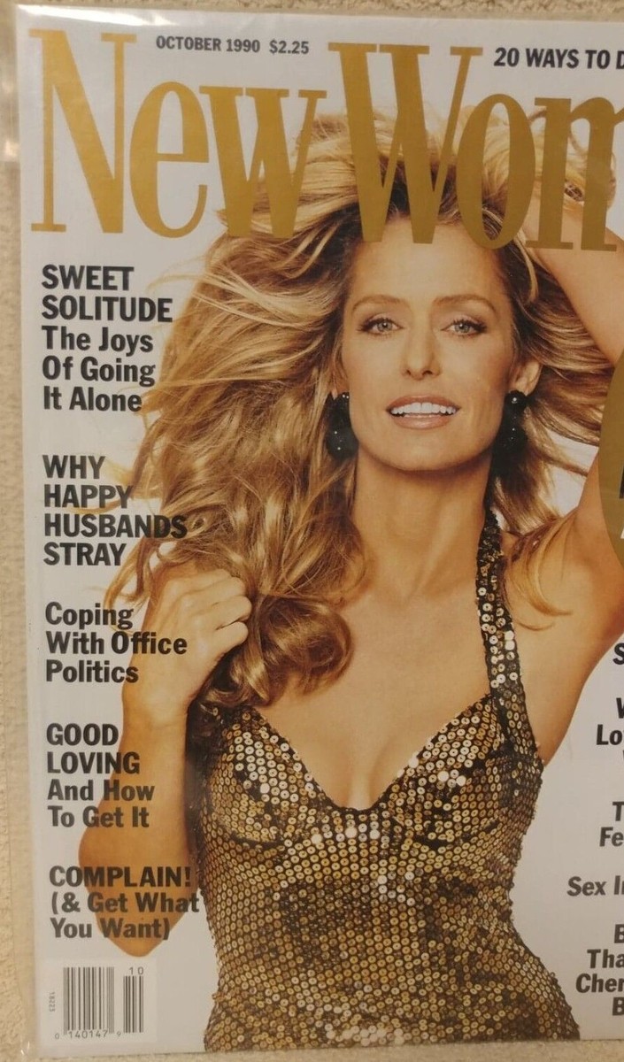 Farrah Fawcett New Woman Magazine October 1990 - 20th Anniversary