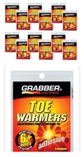 40 packs Grabber Heat Treat 6 hr TOE WARMER Gloves Boots Pocket Instant Heat