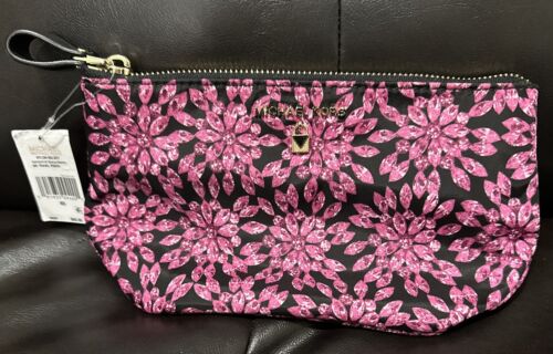 Michael Kors Nylon Kelsey Medium Floral Travel Pouch/Make Up Bag/Clutch NWT - Picture 1 of 6