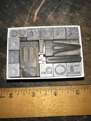 Printing Blocks   Ornamental Borders Dingbats  Variety #xx