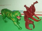 He-Man MOTU Battle Cat Saddle Masters of the Universe Vintage Complete