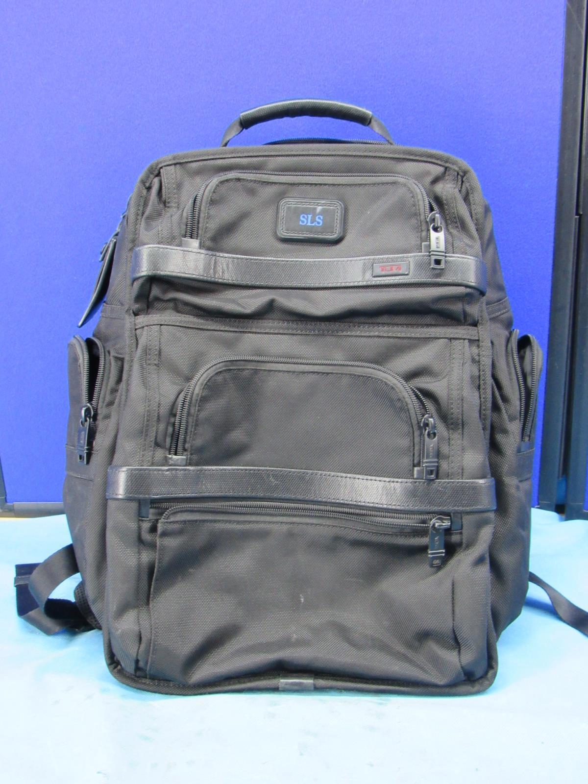 TUMI Alpha 2 T-Pass Black Nylon Business Class Backpack 26578D2-image