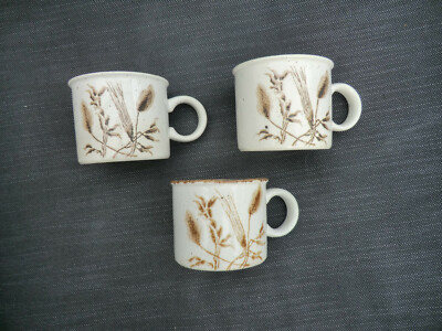 Midwinter Stonehenge Wild Oats 3 Espressotassen Mokkatassen 