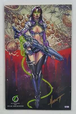 Prey For The Sinner #1 Epic Sin Kickstarter Paolo Pantalena Variant Signed