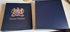 Stanley Gibbons Luxury GB DAVO Stamp Album  + Slipcase - Vol III Empty No Pages