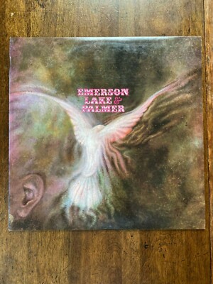 Emerson, Lake & Palmer Self Titled Vinyl LP 1977 Reissue Atlantic