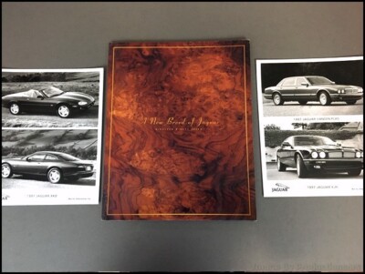 1997 Jaguar 56-page BIG-Size Car Brochure Catalog XK8 XJ6 XJR