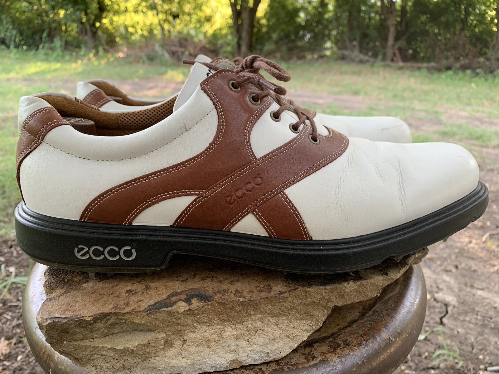 ecco classic mens white