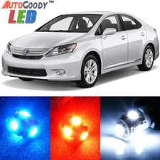 6 x Premium Xenon White LED Lights Interior Package Kit for Lexus HS250h