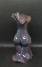 "Love again"-Original Clay Sculpture. Hand made and glazed. Cool & sensual.