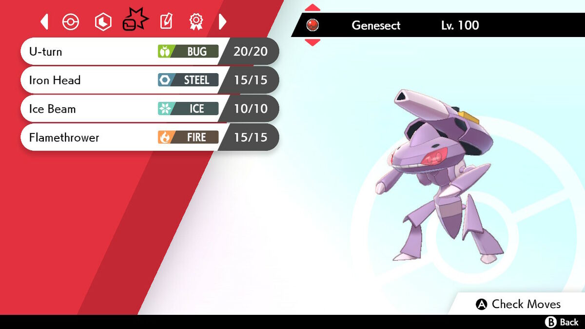 🌟Genesect Mythical Rare Event Shiny Non Shiny Pokemon Sword and Shield  Home🌟