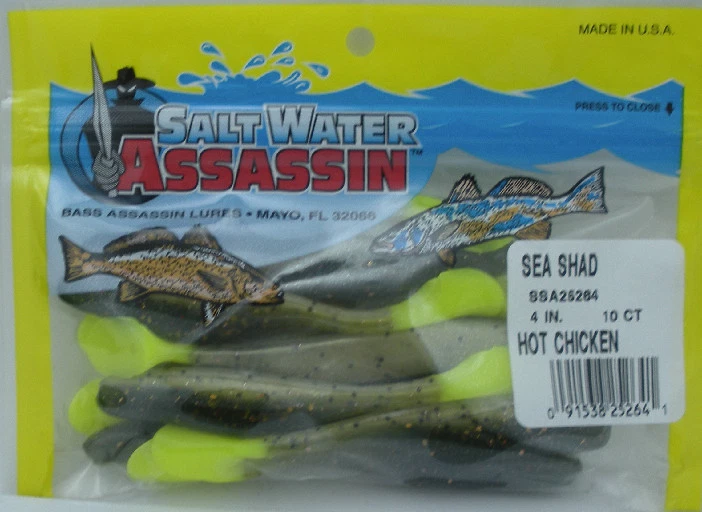 Soft Bait Bass Assassin Sea Shad 12.5cm - Pike - Leurre de la pêche