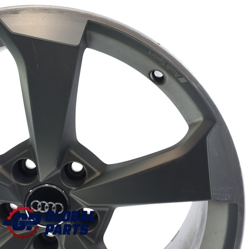 Audi A4 B9 Aluminium Wheel Rim Grey 19" 8.5J ET:40 Audi Sport 8W0601025CG - Picture 3 of 13