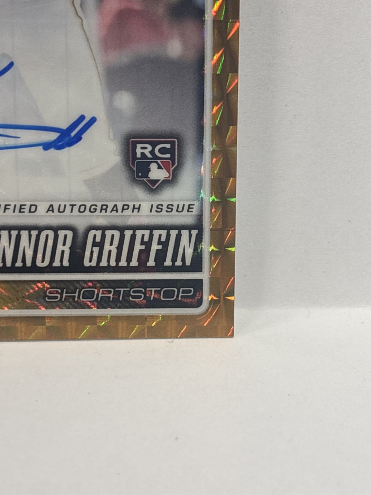 Topps Chrome 2026 Konnor Griffin RC Auto Pittsburgh Pirates 20/50 Gold view 5