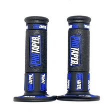 7/8" Motorcycle Pro Taper Hand Grips Blue Handle for Pit Dirt Bike ATV Off-road