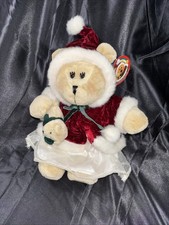 NWT - Starbucks Bearista Bear Holiday Christmas Costume Plush Toy 2005 43rd Ed.