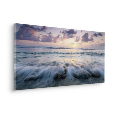 Komar Keilrahmenbild Broken Waves - 40 x 90 cm - auf Keilrahmen