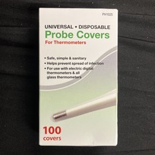 Universal Disposable Probe Covers for Thermometers 2 Boxes of 100 200 Total