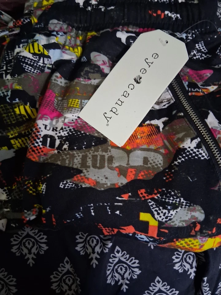 Nuevo Lote (3) PIEZAS Leggings Hot Kiss Cintura Alta Rouch, Jogger Eye Candy, Nuevo Look  Foto 4 de 4