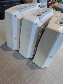 Lot of 3 Sega Dreamcast Video Game Consoles All Power On Will Not Read Discs