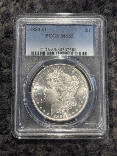 1883-O Morgan Silver Dollar PCGS MS65 Gem BU $1 New Orleans
