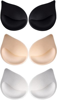 3 Paar Atmungsaktive Silikon-BH-Einlagen für Sport, Bikinis & Tanktops