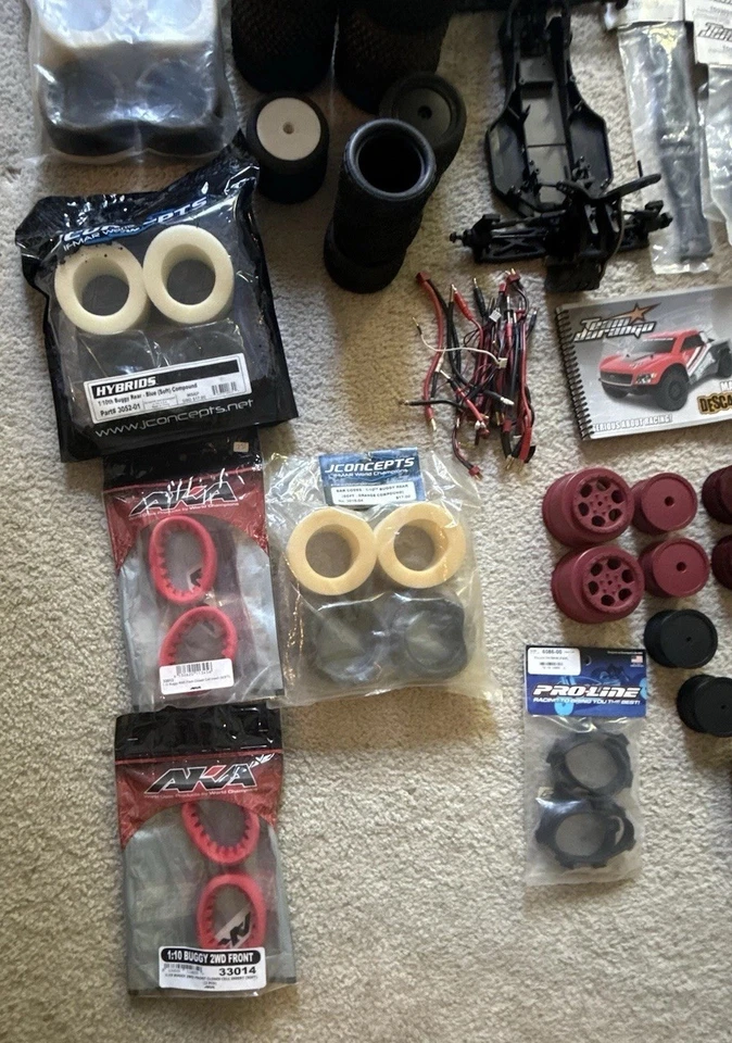 RC Team Durango Buggy Car Chassis Parts Lot Old Stock NIB/Used - 200+ Items - Image 4 of 4