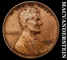 1926-S Lincoln Wheat Cent- Semi Key Better Date No Reserve #J5062