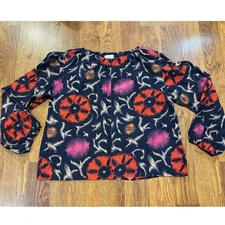  Velvet by Graham & Spencer Women’s Fraser Top – Blue| Size Small NWOT