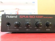ROLAND SRA-50 Stereo Power Amplifier Working