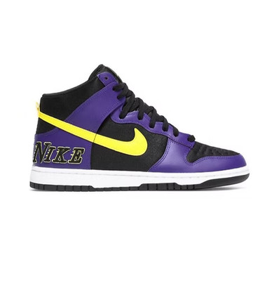 Size 11.5 - Nike Dunk High EMB Lakers Lake Show DH0642-001 - Ships ASAP!