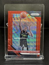 Dewayne Dedmon Atlanta Hawks #58 2018-19 Panini Prizm Red Wave Basketball