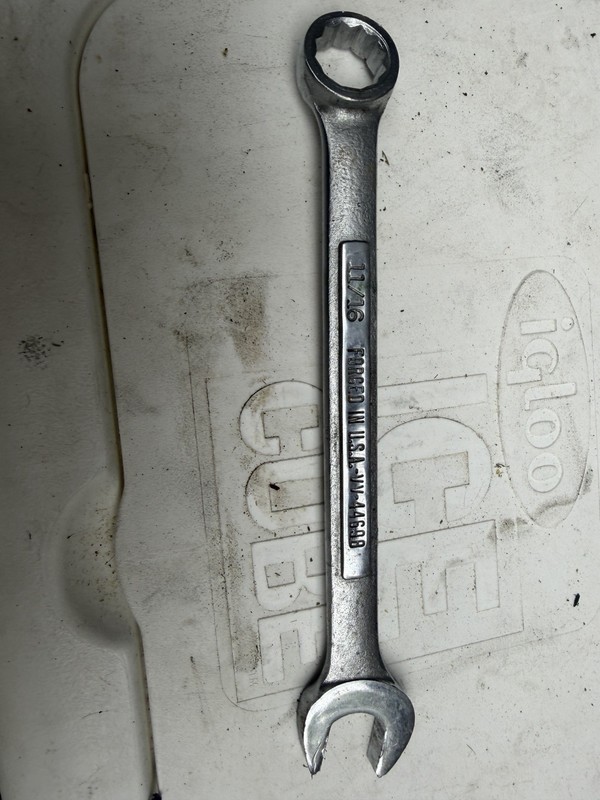 11/16 in SAE Steel Forged Double-Ended Combination Wrench WV-44090
