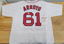 Collectable Autographed Bronson Arroyo Boston Red Sox #61 Jersey JSA