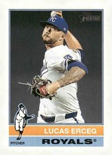 2025 Topps Heritage #62 Lucas Erceg