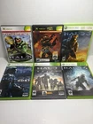 HALO XBOX 360 COLLECTION 6 GAMES LOT  HALO 1 2 3 4 REACH ODST - ALL TESTED