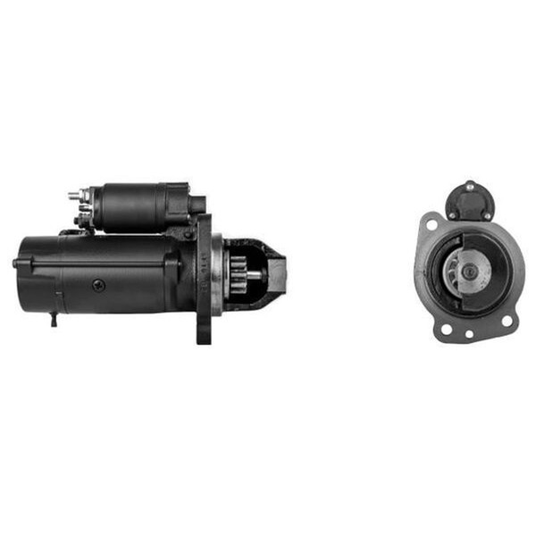 Anlasser Starter FüR Verbrenner 24 V 5,5 Kw 10 ZäHne Mahle FüR U.A. GAZ-image