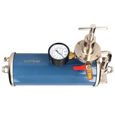 ITALKO Druckluft Luftfilter F-16 Filter Wasserabscheider Öler Manometer Kompressor