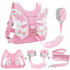 "3 in 1 Toddler Harness Leashes + Anti Lost Wrist Link, Kids Harness Children ..