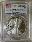 2016-W Proof American Silver Eagle 30th Lettered Edge PCGS PR70 DCAM (119)