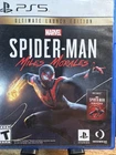 Marvel Spider-Man Miles Morales Ultimate Launch Edition PS5 - Tested & Working