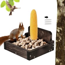 Durable Squirrel Feeder Outside, Squirrel Feeders for Outdoors, Chipmunk Feed...
