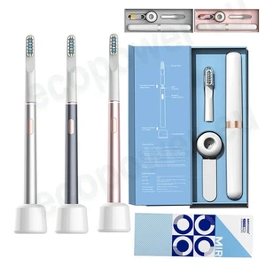 MIROOOO Brosse à dents électrique avec 2 Brosse tête cas de voyage, brosse à dents sonique Nouveau