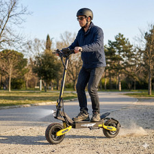 1200W Foldable Electric Scooter for Adult 20Mile 28MPH Off-road Fast E-Scooter