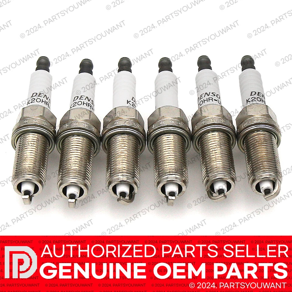 GENUINE Toyota 4Runner Tacoma FJ Cruiser OEM V6 4.0L Spark Plug SET 90919-01235 - Image 4 of 4