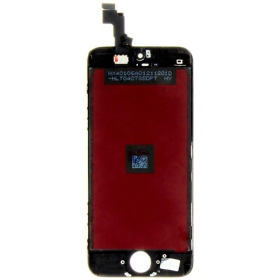 LCD Frame Assembly for Apple iPhone 5C Black Basic Replacement Repair Screen