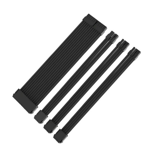 Kit rallonge d'alimentation 1x24 broches/1x4+4 CPU/2x6+2 broches câble GPU PCIE 30 cm - Photo 12/14