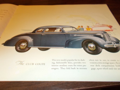 1937 Oldsmobile Six 32-page Sales Brochure - Picture 3 of 7